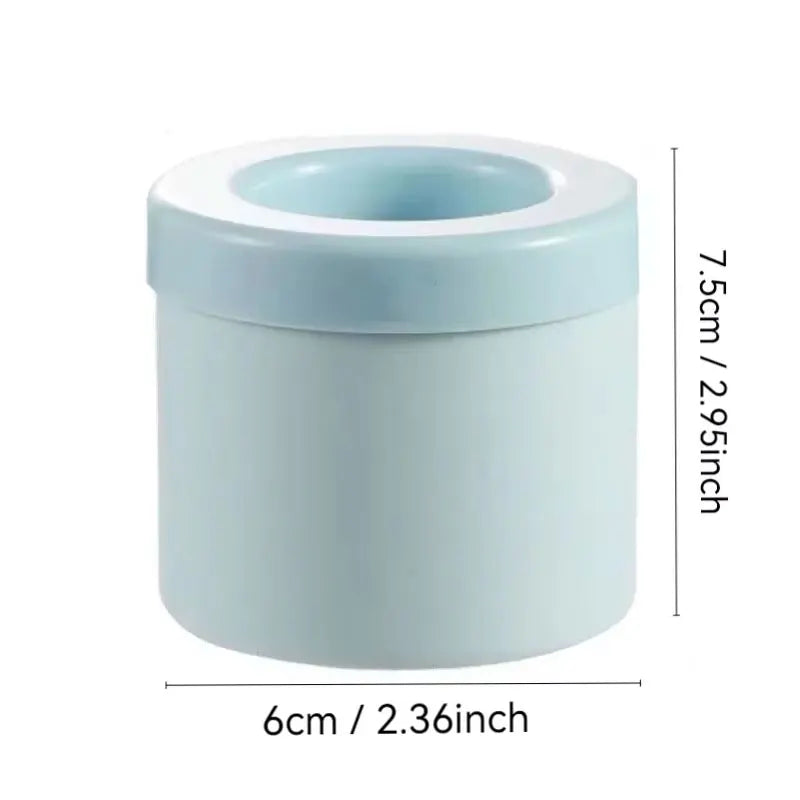 Easy-Release Silicon Ice Cube Maker With Storage Container