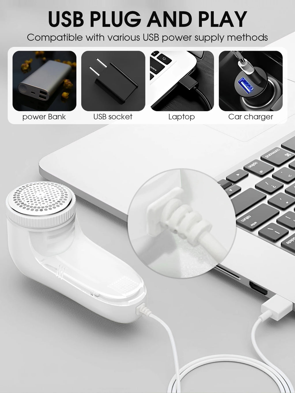 Zenviko™ Fabric Shaver & Lint Remover