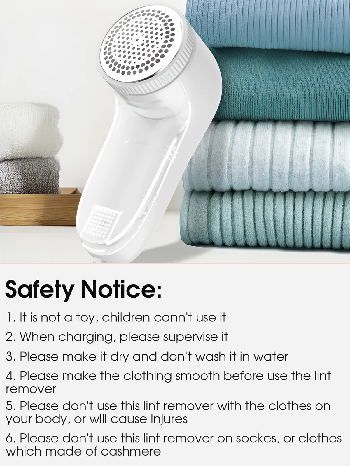 Zenviko™ Fabric Shaver & Lint Remover